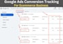 set up ga4 ecom tracking, google ads conversion tracking and GTM for shopify